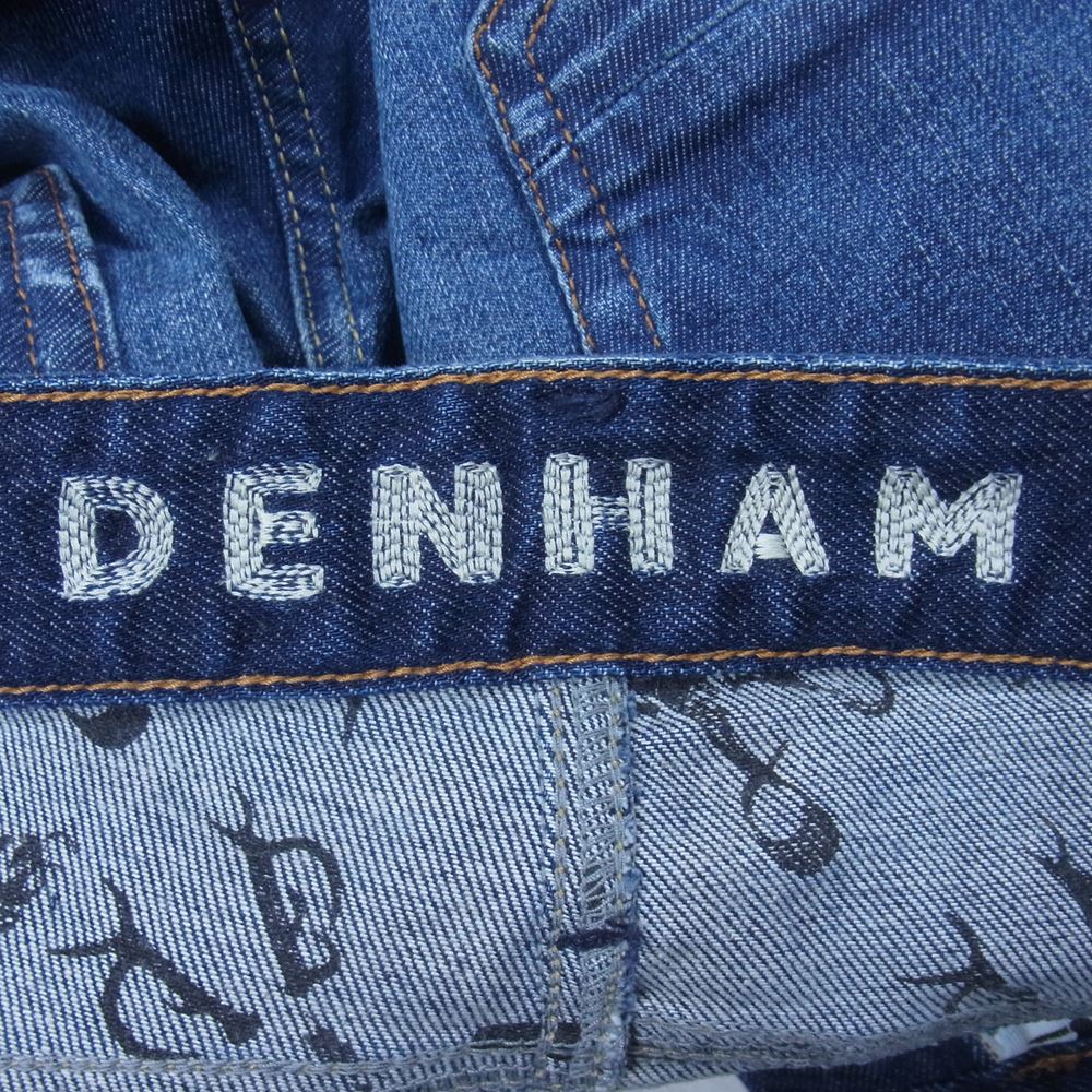 デンハム 27180-9-11999 国内正規品 BOLT SKINNY FIT DENIM PANTS ボルト スキニーフィット ジーンズ デニム パンツ インディゴブルー系 34【中古】