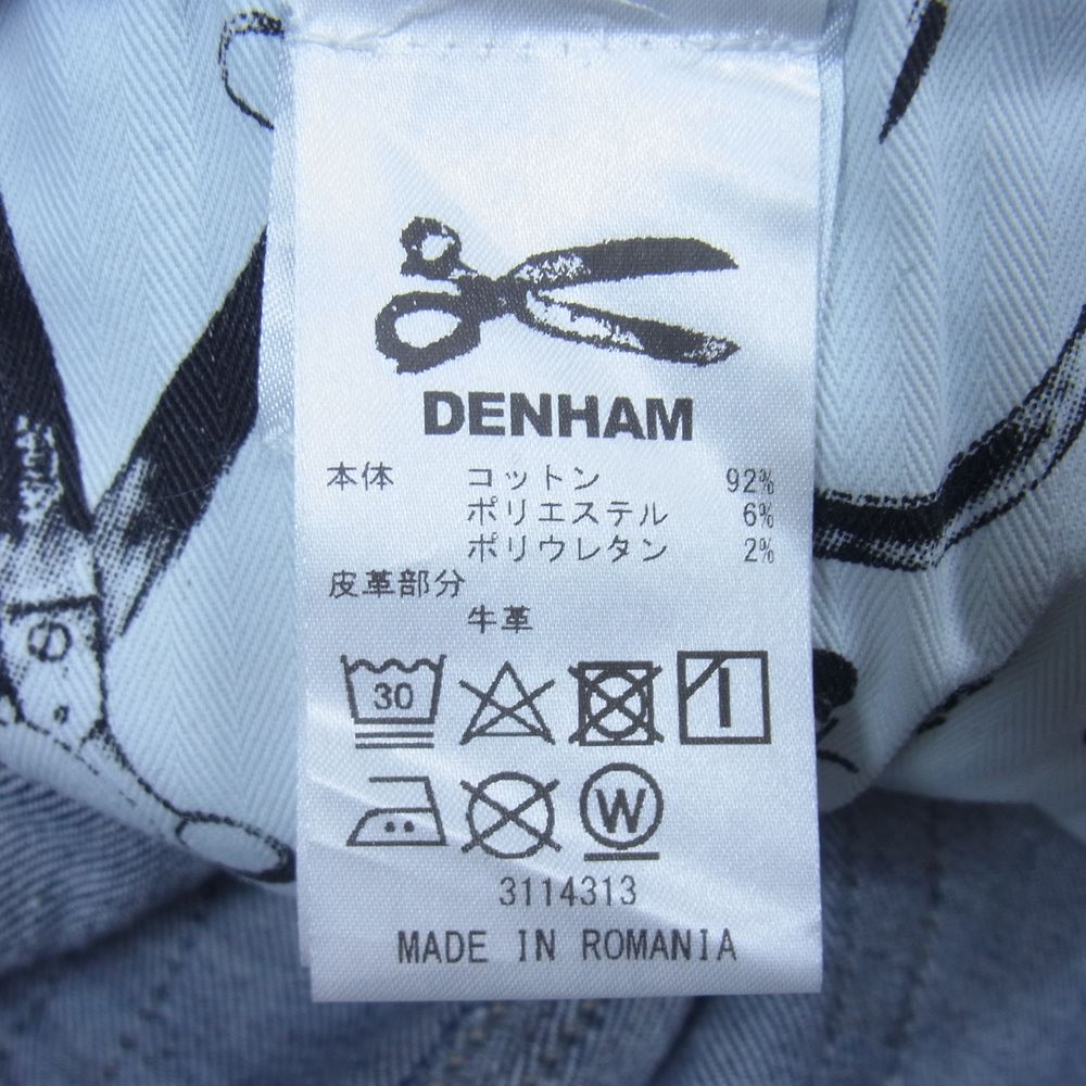 デンハム 27180-9-11999 国内正規品 BOLT SKINNY FIT DENIM PANTS ボルト スキニーフィット ジーンズ デニム パンツ インディゴブルー系 34【中古】