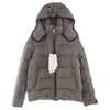 MONCLER モンクレール 320914197205 国内正規品 CHIMAY ヘリンボーン ツイード ウール ダウンジャケット グレー系【中古】