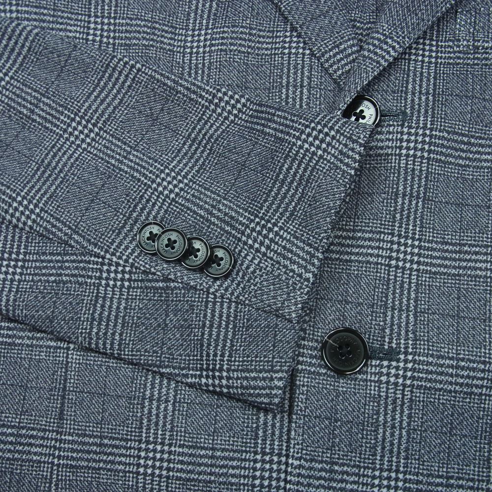 Mackintosh マッキントッシュ H1E51-540-05 PHILOSOPHY フィロソフィー 3B ジャージ素材 テーラード ジャケット グレー系 38R【美品】【中古】