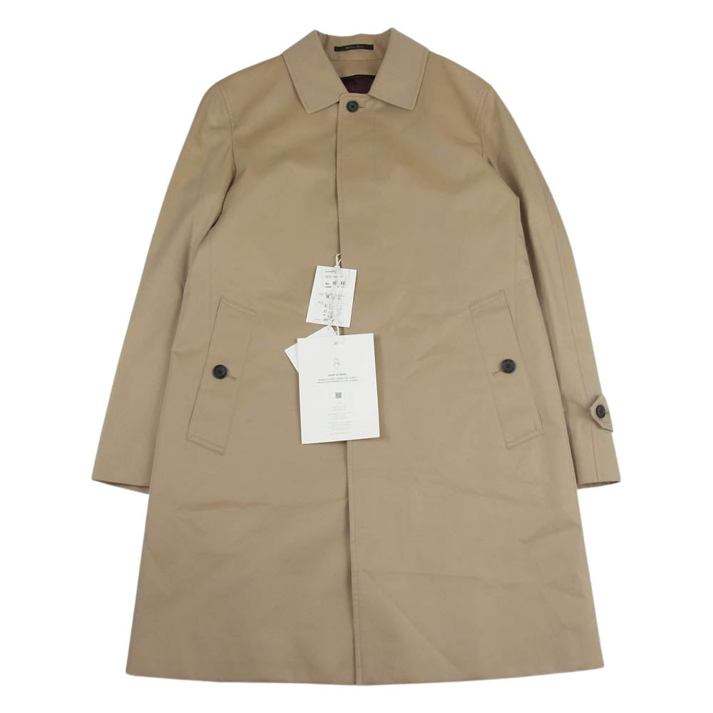 サンヨウ P1A37-012-45 SANYOCOAT 100年コート コットンギャバ ライナー付 バルマカーン ステンカラーコート ベージュ系 M【中古】