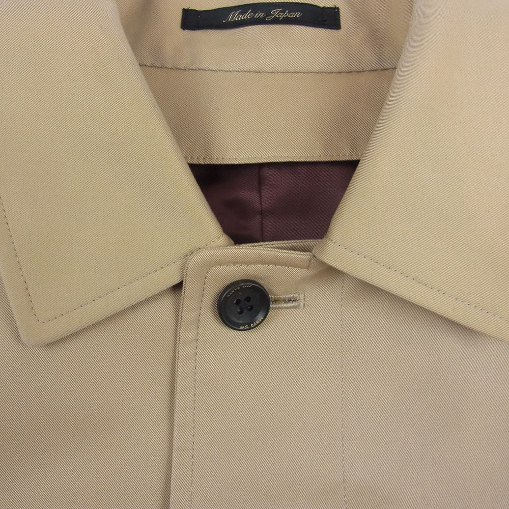 サンヨウ P1A37-012-45 SANYOCOAT 100年コート コットンギャバ ライナー付 バルマカーン ステンカラーコート ベージュ系 M【中古】