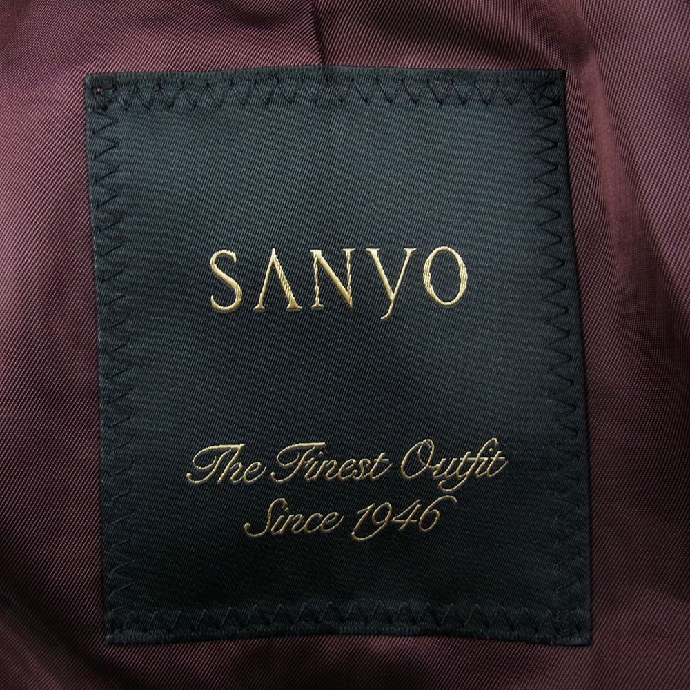 サンヨウ P1A37-012-45 SANYOCOAT 100年コート コットンギャバ ライナー付 バルマカーン ステンカラーコート ベージュ系 M【中古】