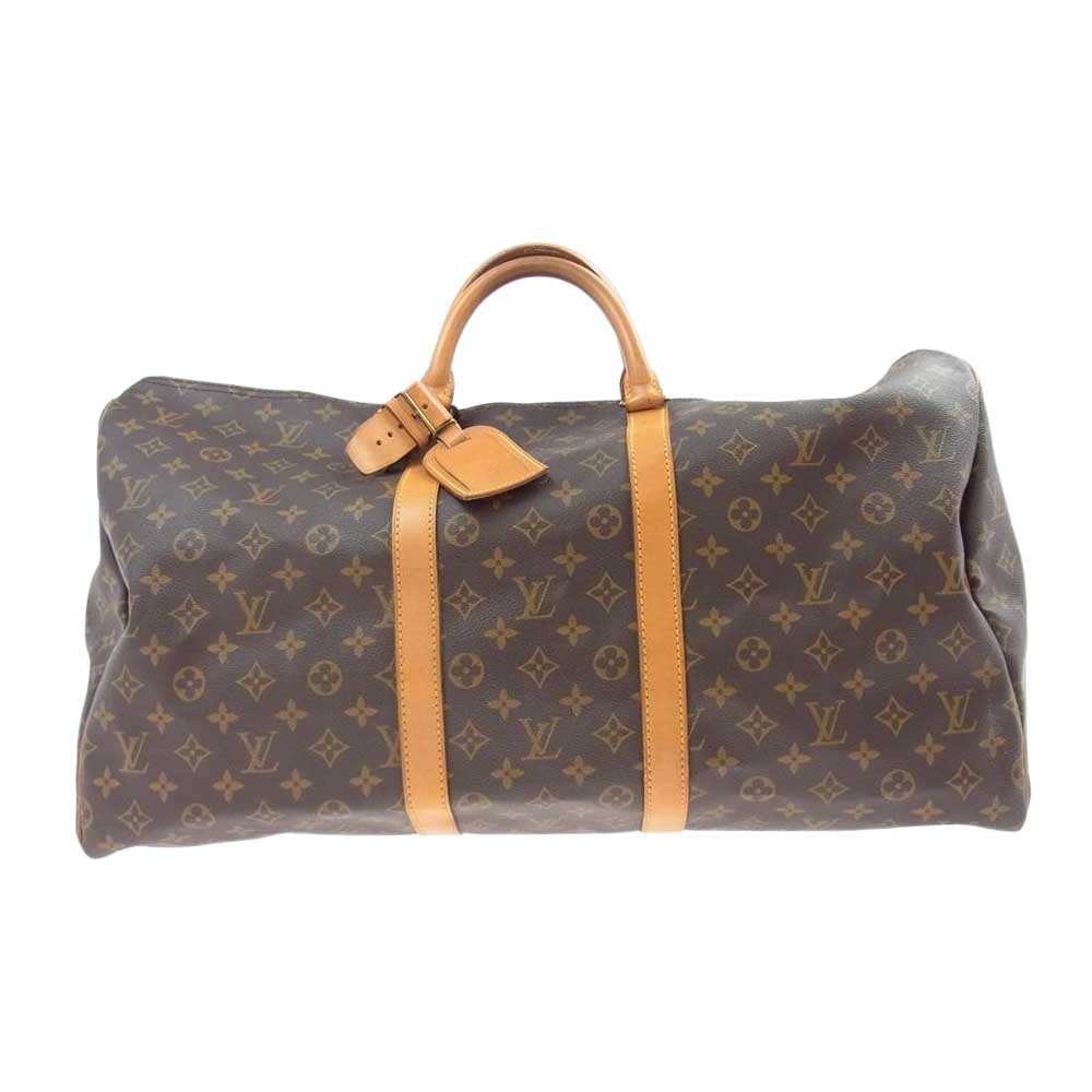 LOUIS VUITTON ルイ・ヴィトン M41424 モノグラム キーポル 55 ボストンバッグ ブラウン系【中古】