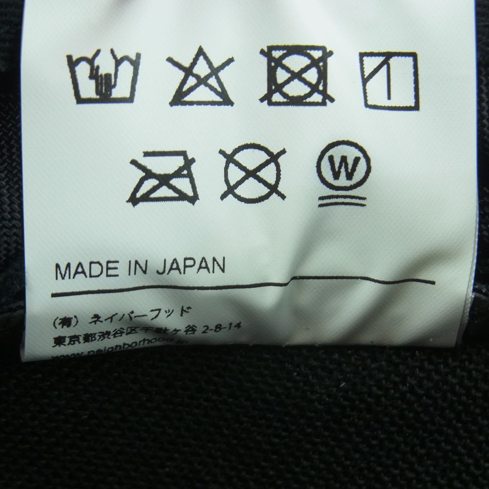 NEIGHBORHOOD ネイバーフッド 19AW 192YGNH-HT03 POSSE MESH CAP メッシュ キャップ 帽子 日本製 ブラック系 F【中古】