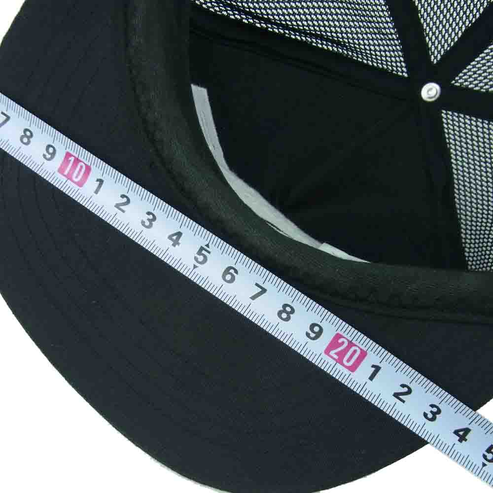 NEIGHBORHOOD ネイバーフッド 19AW 192YGNH-HT03 POSSE MESH CAP メッシュ キャップ 帽子 日本製 ブラック系 F【中古】
