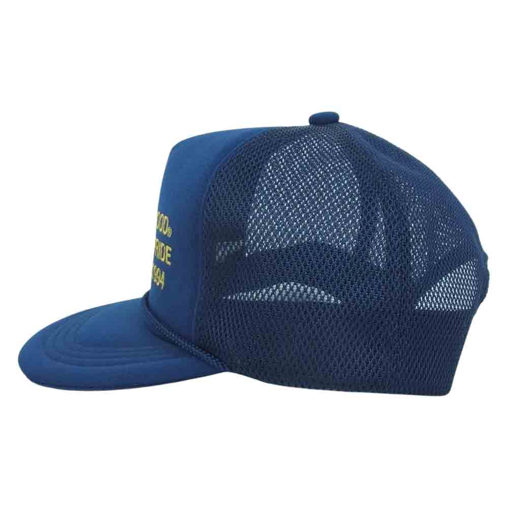 NEIGHBORHOOD ネイバーフッド 20SS 201YGNH-HT04 TRACKER CAP メッシュ キャップ 帽子 日本製 ネイビー系 F【中古】