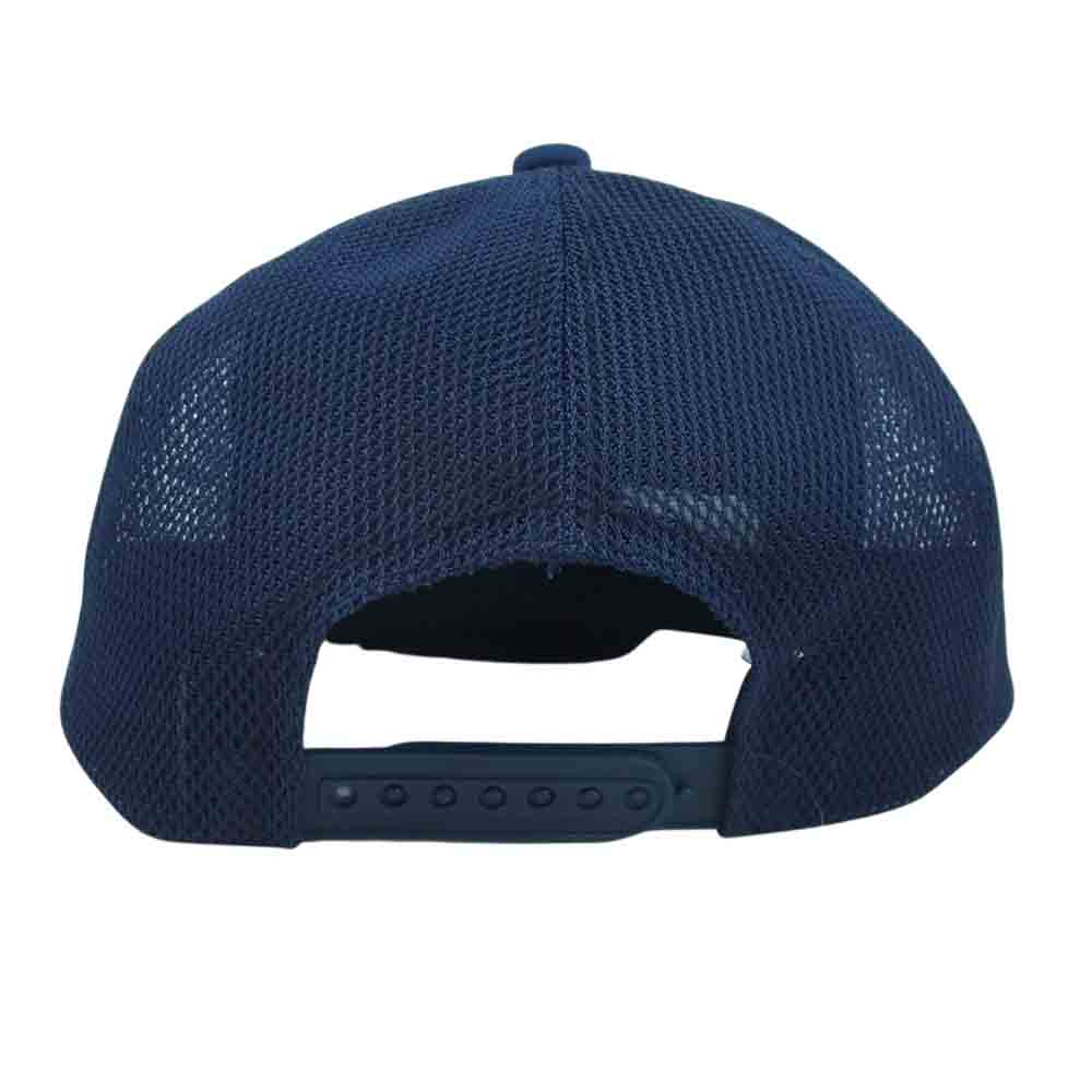 NEIGHBORHOOD ネイバーフッド 20SS 201YGNH-HT04 TRACKER CAP メッシュ キャップ 帽子 日本製 ネイビー系 F【中古】