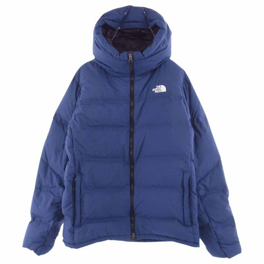 THE NORTH FACE ノースフェイス ND91915 BELAYER PARKA GORE-TEX ビレイヤーパーカ ダウンジャケット ゴアテックス ネイビー系 L【中古】