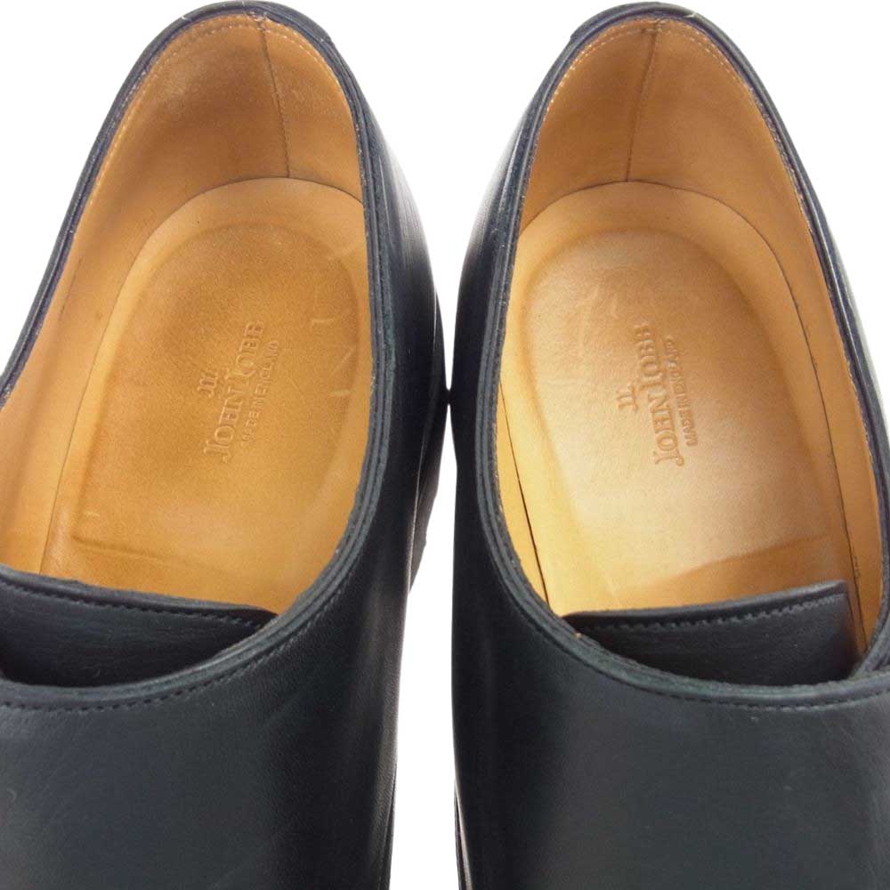 John Lobb ジョンロブ WILLIAM 2 ウィリアム 2 ダブルモンク シューズ ブラック系 ※内側実寸約28㎝【中古】