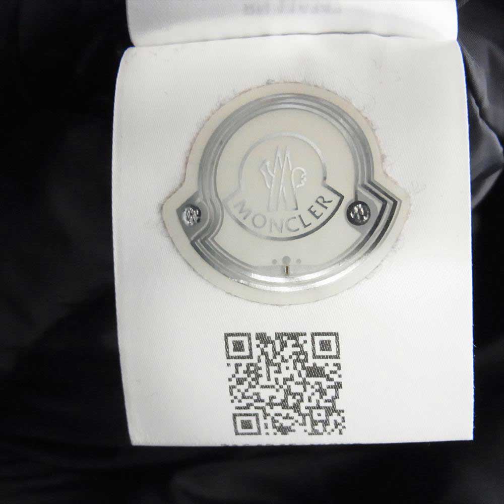 MONCLER モンクレール CLUNY クルーニー ファーフード付き ダウンジャケット ネイビー系 3【中古】