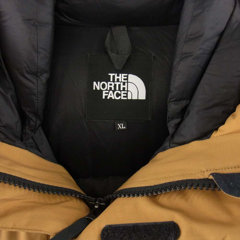 THE NORTH FACE ノースフェイス ND91950 BALTRO LIGHT JACKET バルトロ ライト ダウン ジャケット  カーキ系 XL【中古】