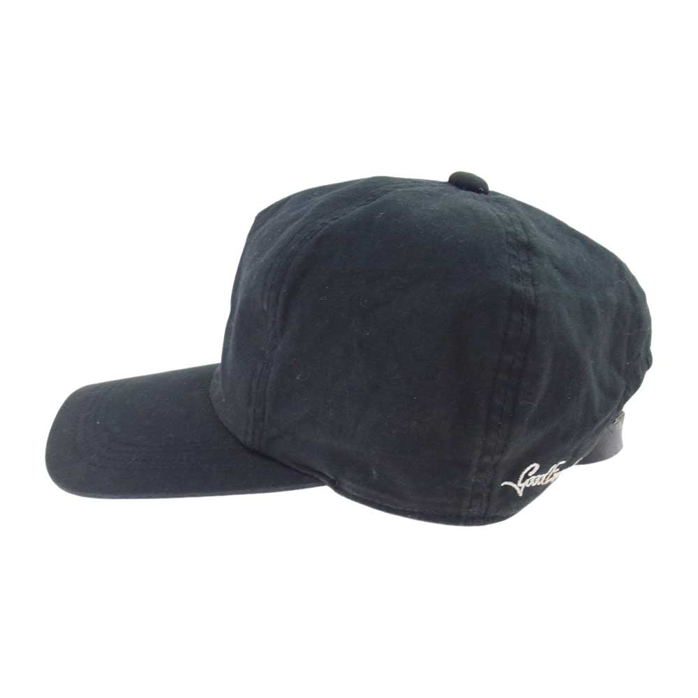 GOODENOUGH グッドイナフ GEロゴ フェルト 6パネル キャップ ブラック系【中古】