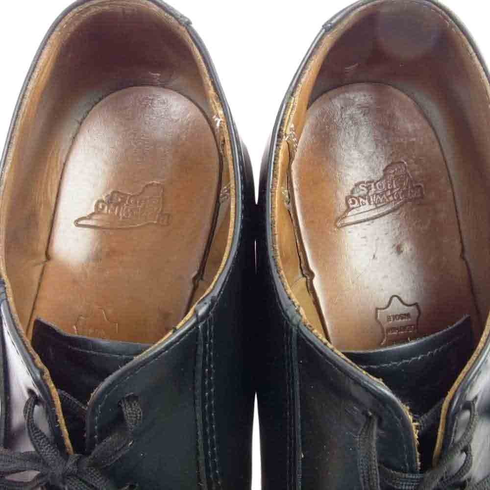RED WING レッドウィング 101 ポストマン オックスフォード シューズ ブラック系 28.0cm【中古】