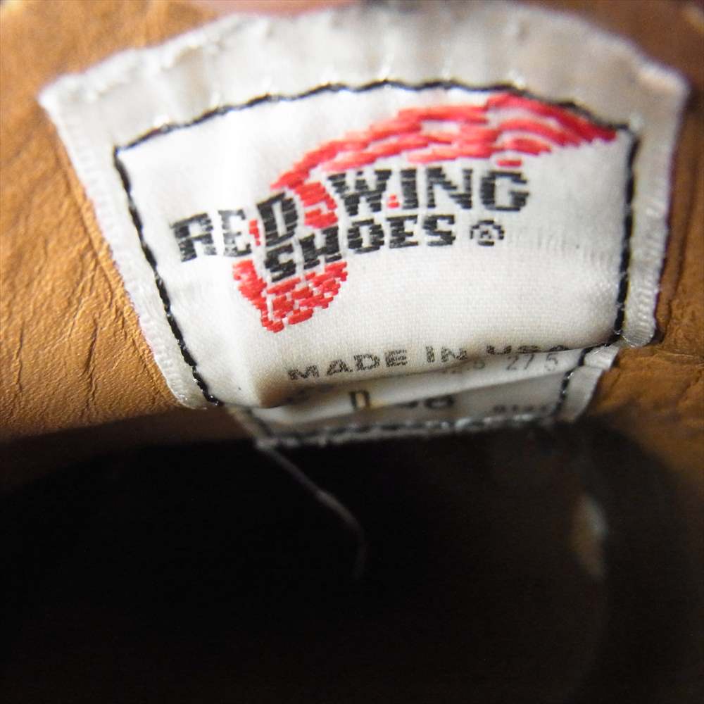 RED WING レッドウィング 9198 POSTMAN Romeo ポストマンロメオ サイドゴア シューズ ブラック系 27.5cm【中古】