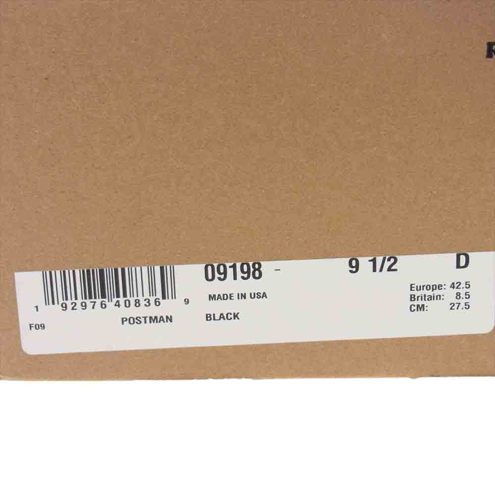 RED WING レッドウィング 9198 POSTMAN Romeo ポストマンロメオ サイドゴア シューズ ブラック系 27.5cm【中古】
