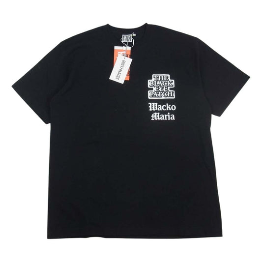 WACKO MARIA ワコマリア BEP-WM-TEE01  BlackEyePatch ブラックアイパッチ CREW NECK T-SHIRT TYPE 半袖 Tシャツ  ブラック系 L【新古品】【未使用】【中古】