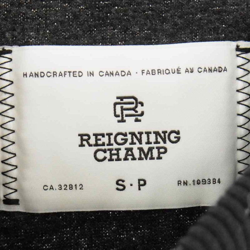 REIGNING CHAMP レイニングチャンプ フリース プルオーバー トレーナー ダークネイビー系【中古】