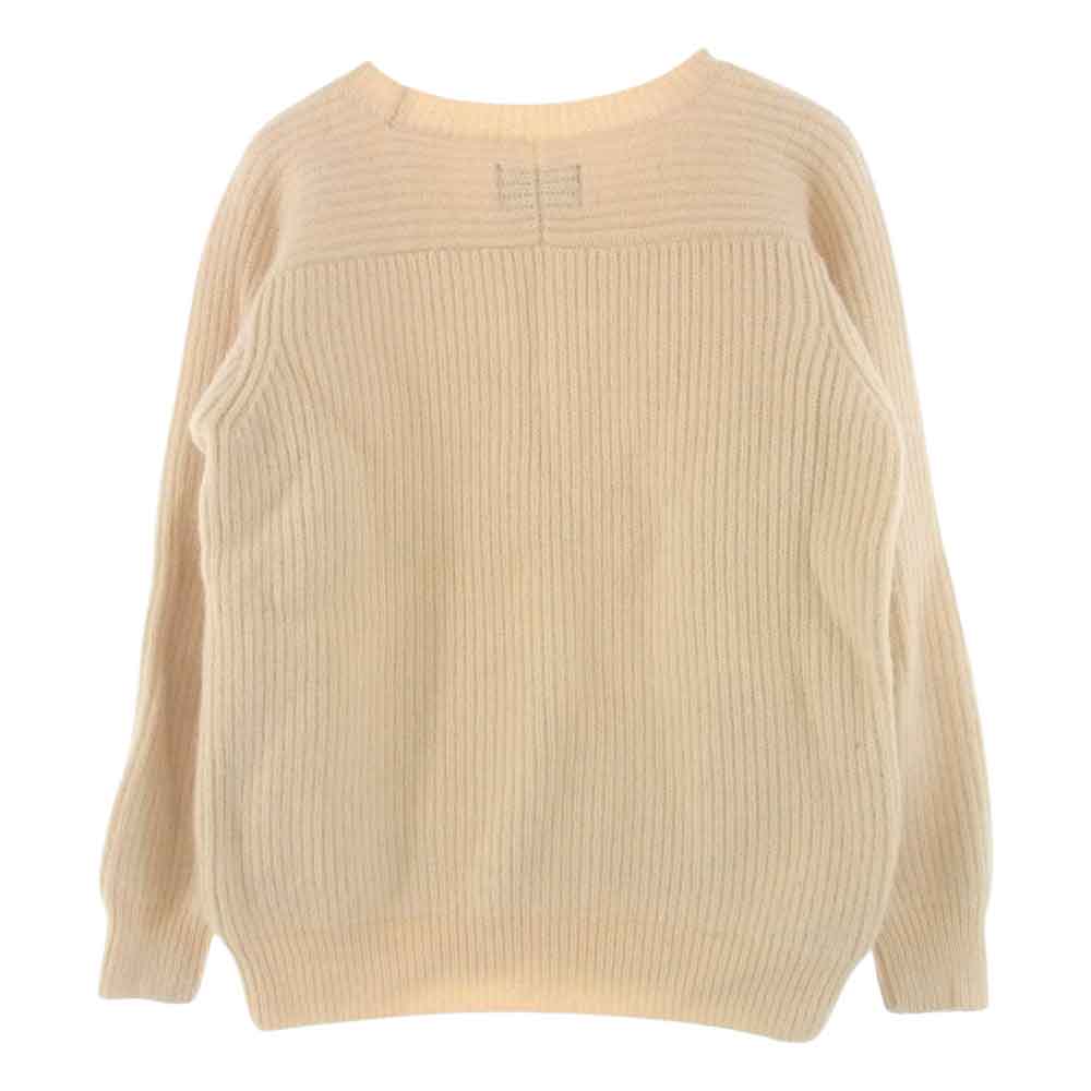 THE NORTH FACE ノースフェイス NT6456N PURPLE LABEL パープルレーベル ニット セーター オフホワイト系 S【中古】