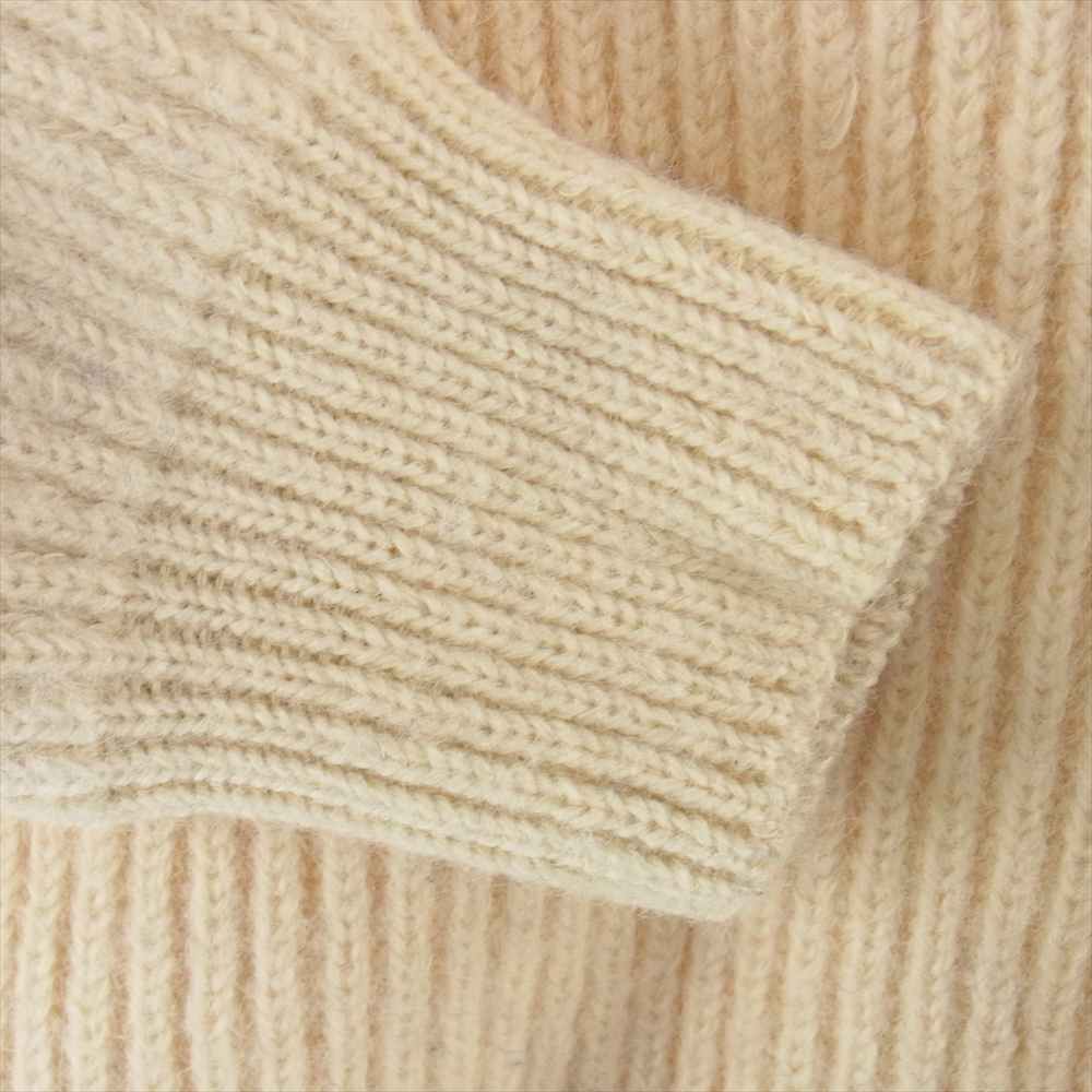 THE NORTH FACE ノースフェイス NT6456N PURPLE LABEL パープルレーベル ニット セーター オフホワイト系 S【中古】