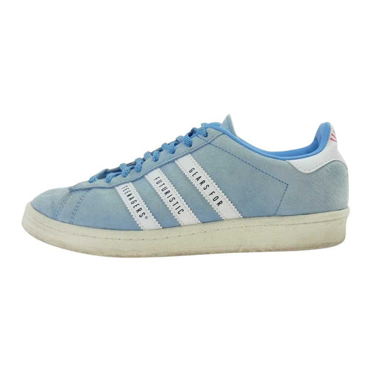 adidas アディダス FY0731 HUMAN MADE ヒューマンメイド CAMPUS HUMAN MADE キャンパス ヒューマンメイド スニーカー ライトブルー系 US7(25.0cm)【中古】