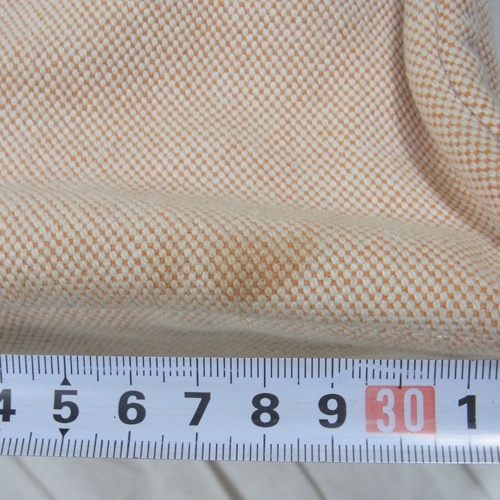 HERMES エルメス フールトゥ MM キャンバス トート バッグ オレンジ系【中古】