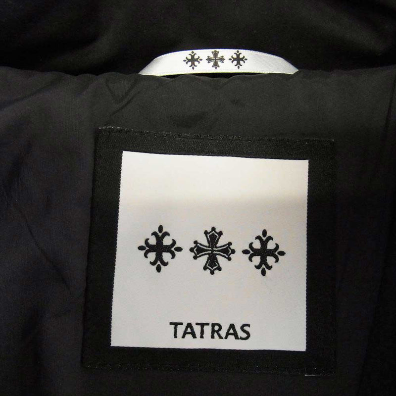 TATRAS タトラス LTA14A4286 VACCA ヴァッカ ショールカラー ダウン コート ブラック系 01【中古】