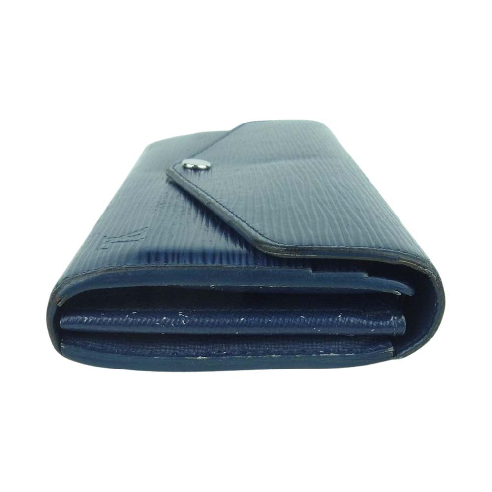 LOUIS VUITTON ルイ・ヴィトン M60585 エピ ポルトフォイユ サラ 長財布 ウォレット ダークネイビー系【中古】