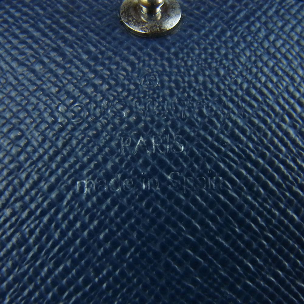 LOUIS VUITTON ルイ・ヴィトン M60585 エピ ポルトフォイユ サラ 長財布 ウォレット ダークネイビー系【中古】