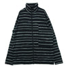 PORTER CLASSIC ポータークラシック ARTIST BORDER ZIP UP TURTLENECK アーティスト ボーダー ジップアップ タートルネック ジャケット ブラック系 ホワイト系 XL【中古】
