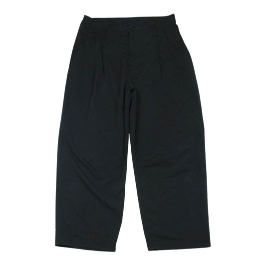 PORTER CLASSIC ポータークラシック WEATHER PANTS ウェザー パンツ ポリエステル ナイロン 日本製 ブラック系 L【中古】