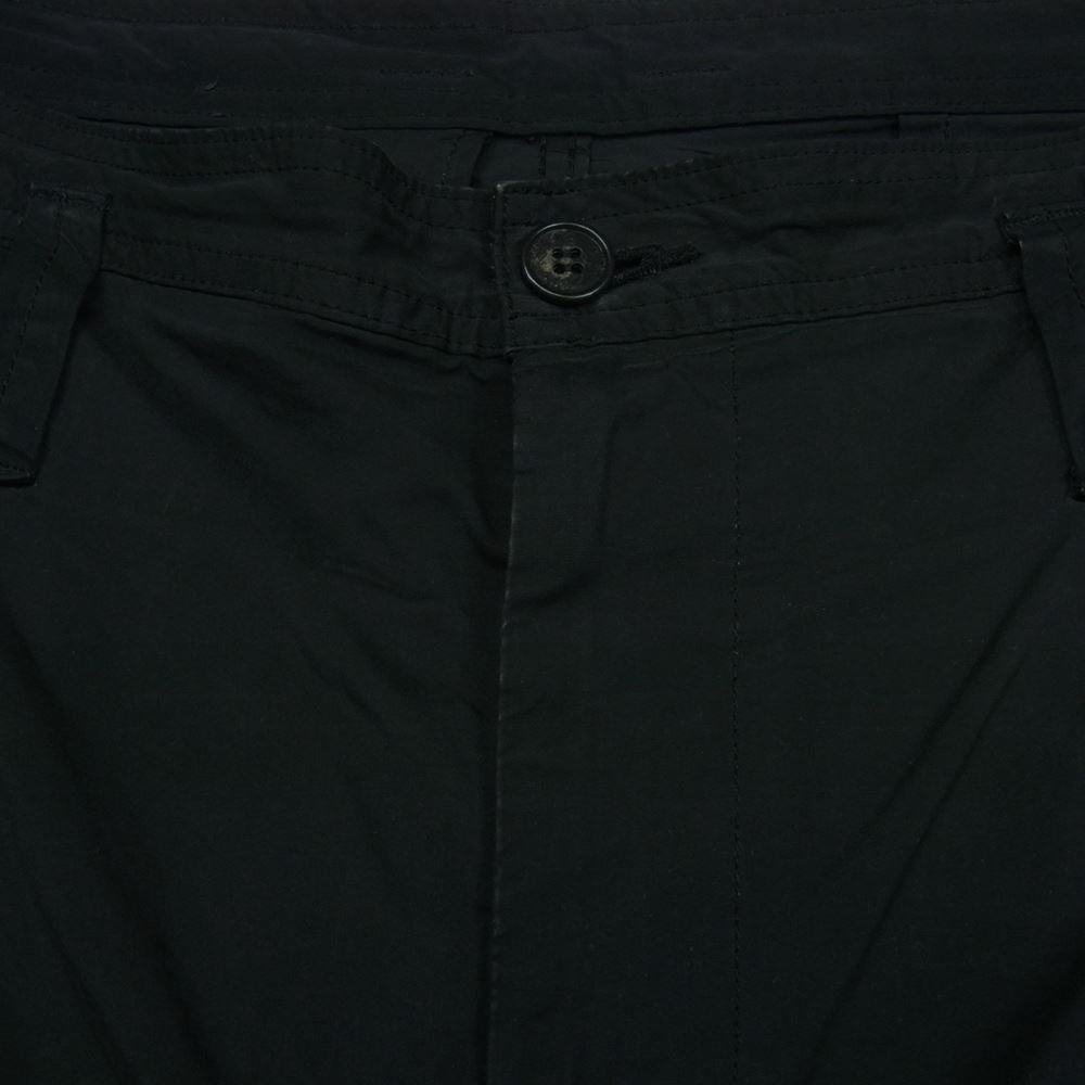 PORTER CLASSIC ポータークラシック WEATHER PANTS ウェザー パンツ ポリエステル ナイロン 日本製 ブラック系 L【中古】