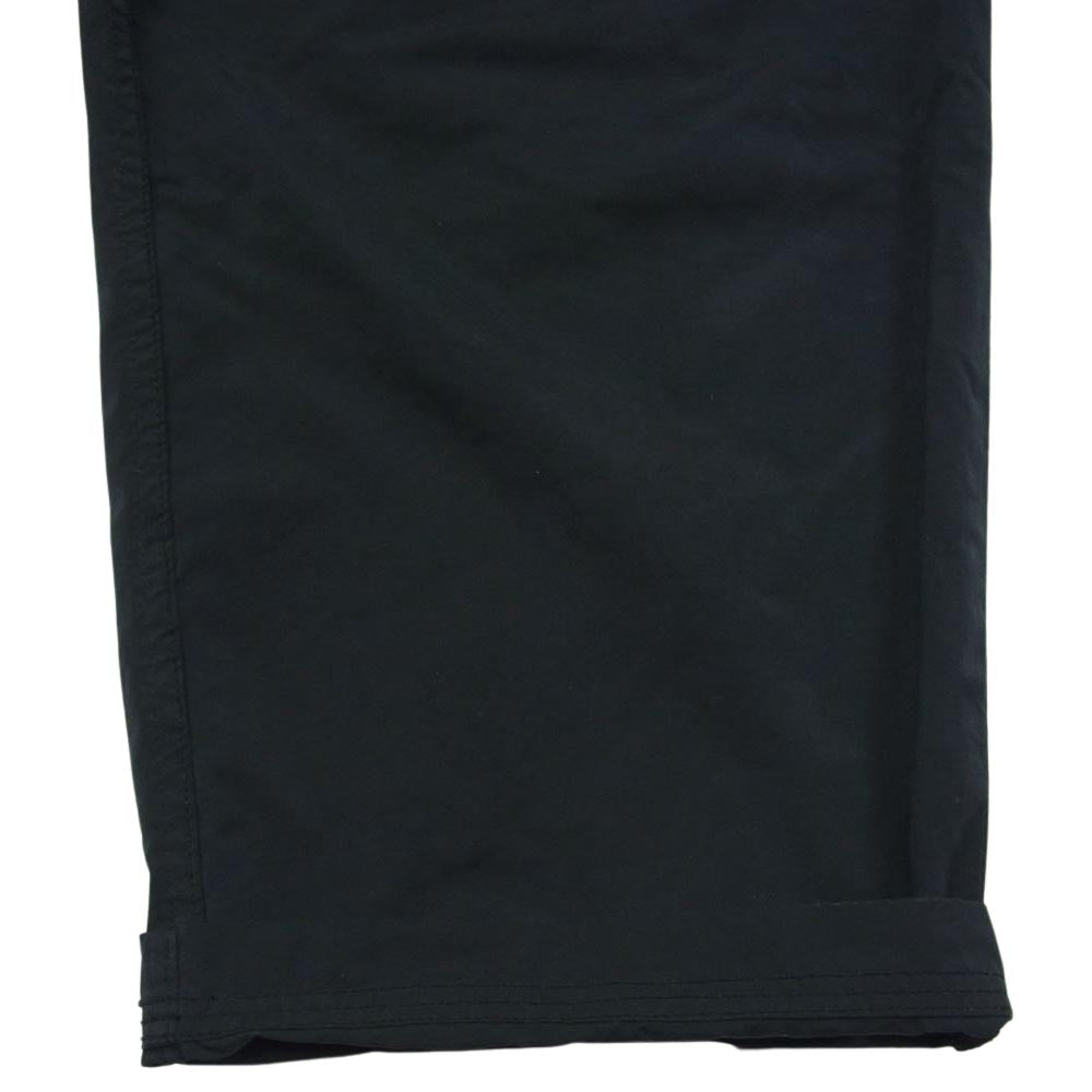 PORTER CLASSIC ポータークラシック WEATHER PANTS ウェザー パンツ ポリエステル ナイロン 日本製 ブラック系 L【中古】
