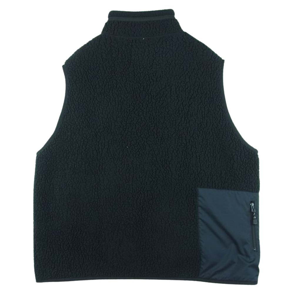 PORTER CLASSIC ポータークラシック FLEECE VEST フリース ベスト ポリエステル ブラック系 4【中古】
