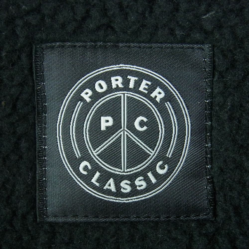 PORTER CLASSIC ポータークラシック FLEECE VEST フリース ベスト ポリエステル ブラック系 4【中古】