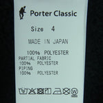PORTER CLASSIC ポータークラシック FLEECE VEST フリース ベスト ポリエステル ブラック系 4【中古】