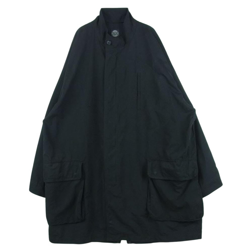 PORTER CLASSIC ポータークラシック WEATHER MILITARY COAT ウェザー ミリタリー コート ブラック系 3【中古】