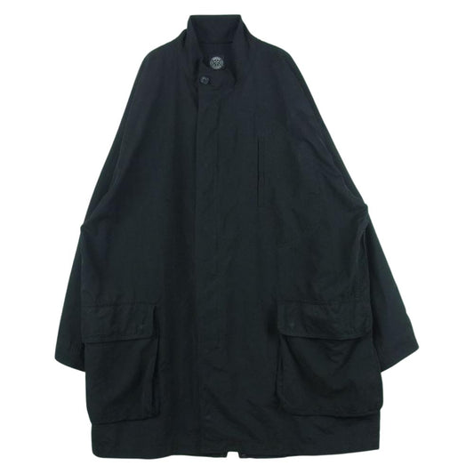 PORTER CLASSIC ポータークラシック WEATHER MILITARY COAT ウェザー ミリタリー コート ブラック系 3【中古】