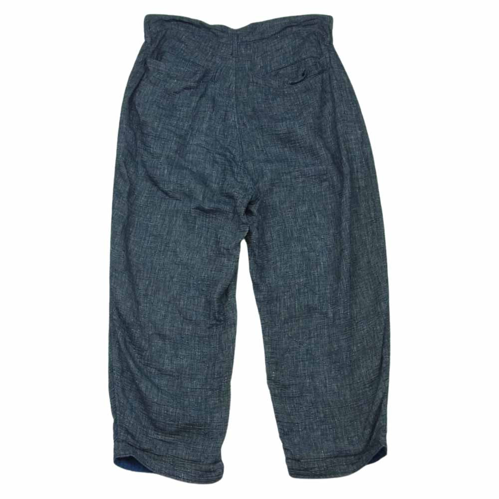 PORTER CLASSIC ポータークラシック PC SASHIKO LINEN PREMIUM CLASSIC PANTS ピーシー サシコ リネン プレミアム クラシック パンツ グレー系 M【中古】
