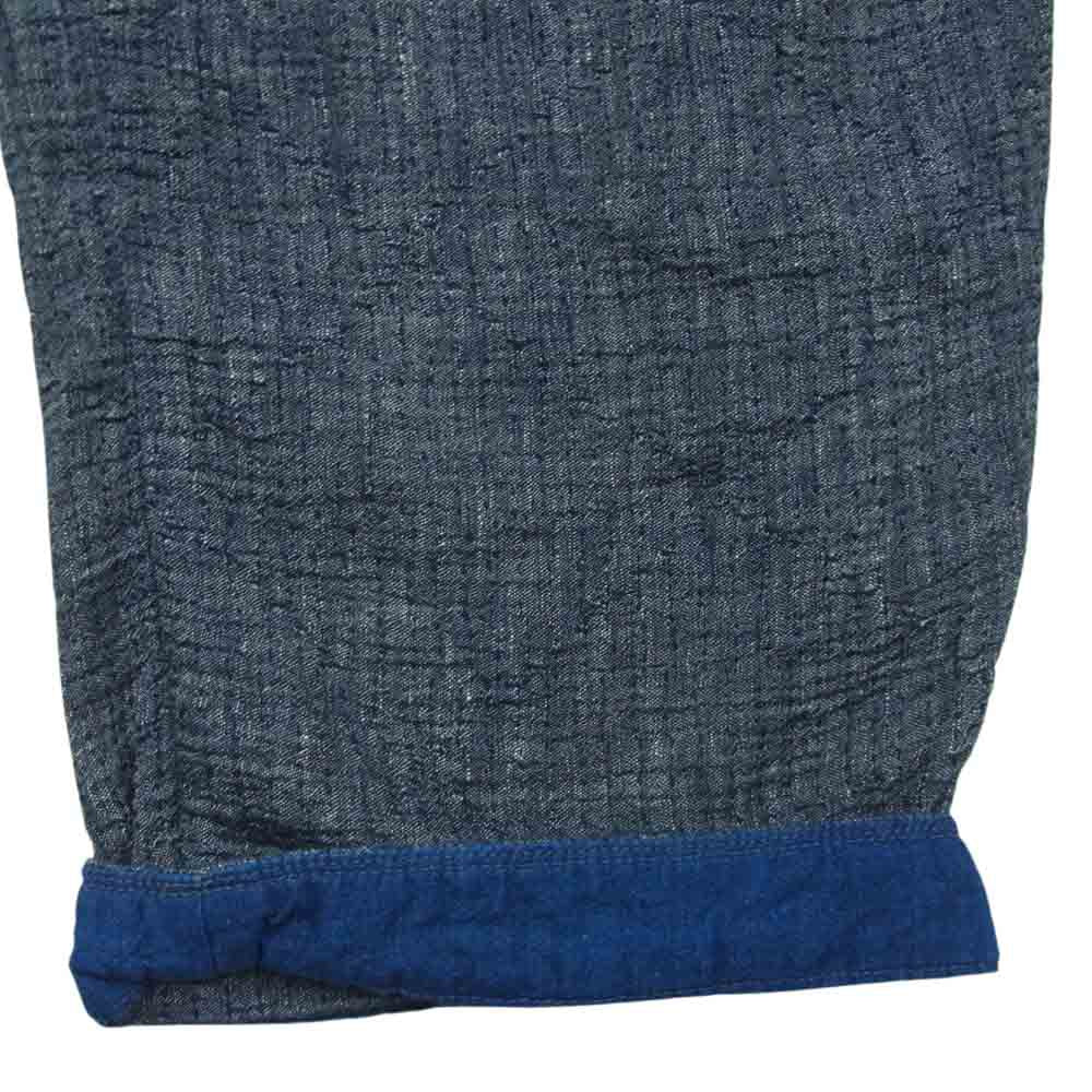 PORTER CLASSIC ポータークラシック PC SASHIKO LINEN PREMIUM CLASSIC PANTS ピーシー サシコ リネン プレミアム クラシック パンツ グレー系 M【中古】