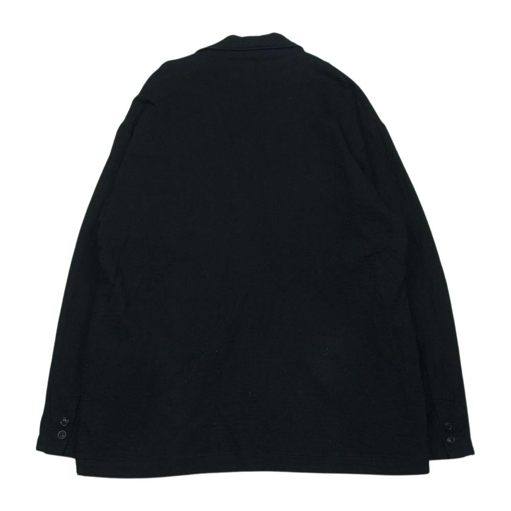 PORTER CLASSIC ポータークラシック SASHIKO STRETCH CLASSIC JACKET サシコ ストレッチ クラシック ジャケット ブラック系 L【中古】