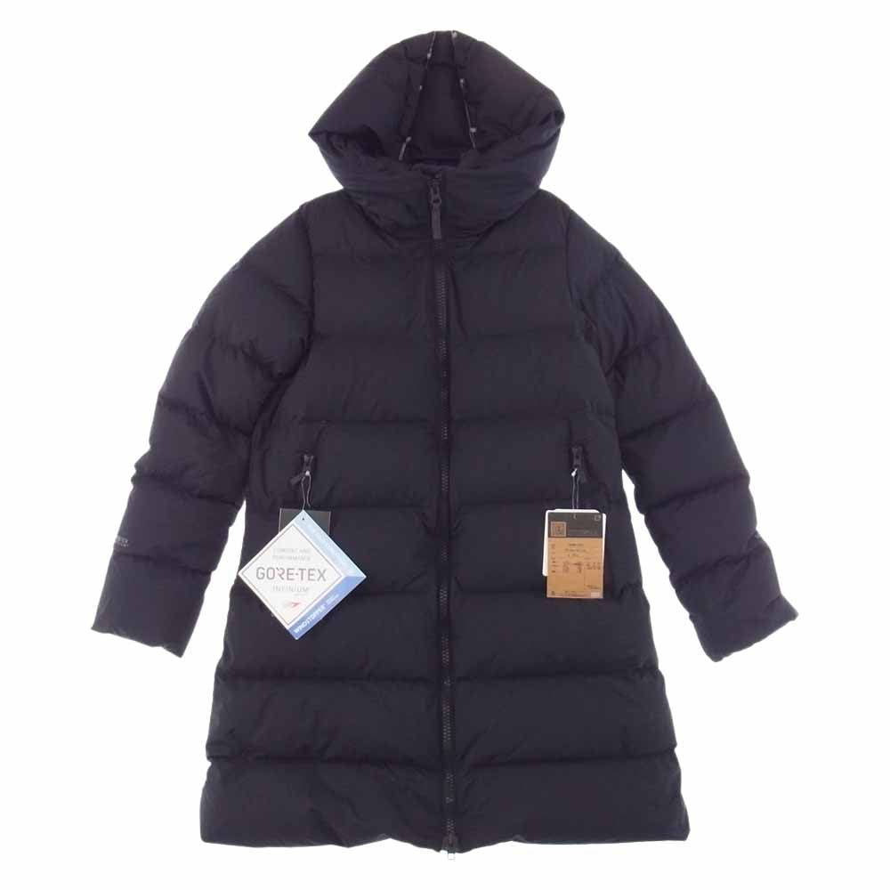 THE NORTH FACE ノースフェイス NDW91964  WS Down Shell Coat ウィンドストッパー ダウン シェル コート ブラック系 S【極上美品】【中古】