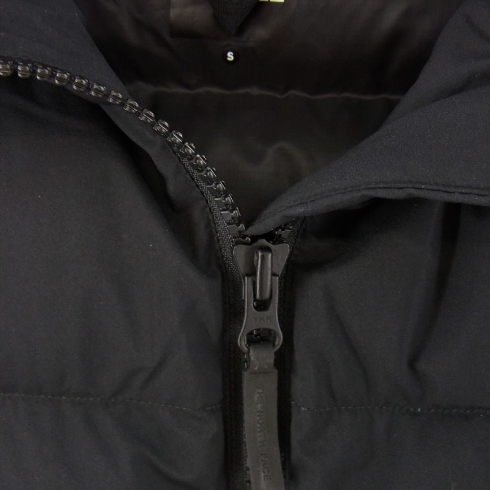 THE NORTH FACE ノースフェイス NDW91964  WS Down Shell Coat ウィンドストッパー ダウン シェル コート ブラック系 S【極上美品】【中古】