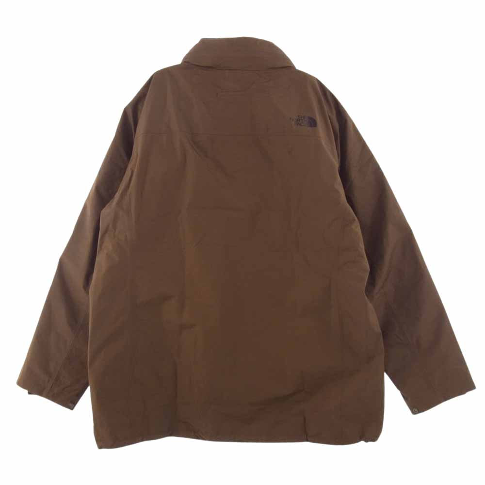THE NORTH FACE ノースフェイス NP62162  GTX Puff Magne Triclimate Jacket パフ マグネトリ クライメイト ジャケット アースブラウン  L【美品】【中古】