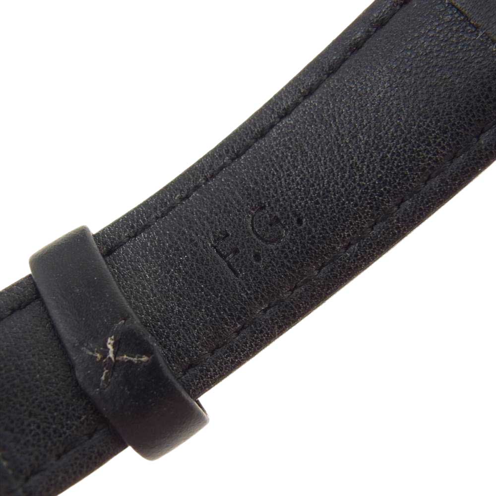 HAMILTON ハミルトン H405150 レイルロード レザーベルト 自動巻き オートマチック 腕時計 シルバー系【中古】