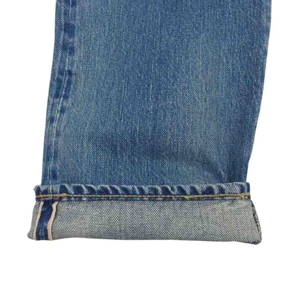 HYSTERIC GLAMOUR ヒステリックグラマー 0213AP09 UPR加工 ストレート デニムパンツ インディゴブルー系 28【中古】