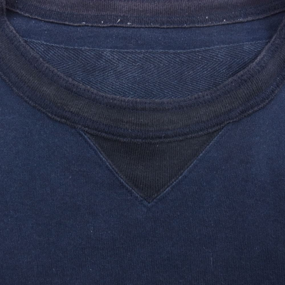 Sacai サカイ 16-01044M  クルーネック 長袖 Tシャツ ネイビー系 3【中古】