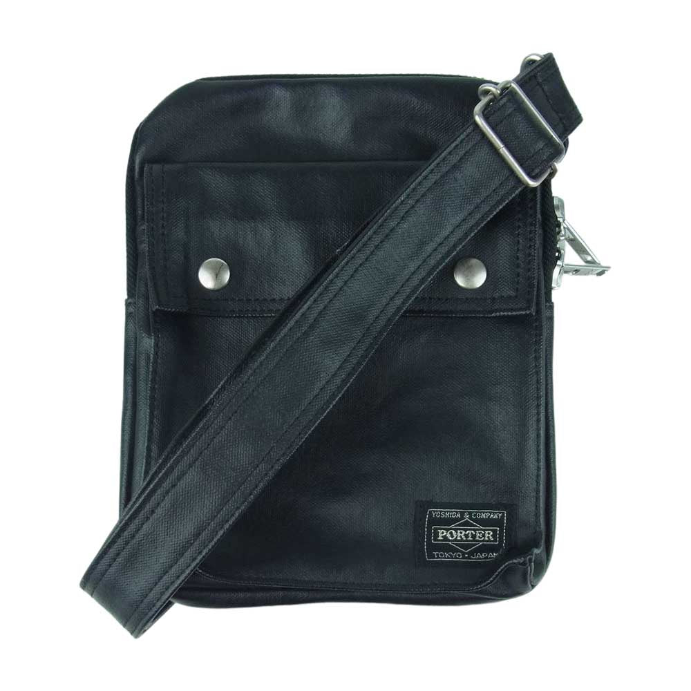 PORTER ポーター 707-07146 FREE STYLE フリースタイル ショルダー バッグ S 日本製 ブラック系【中古】