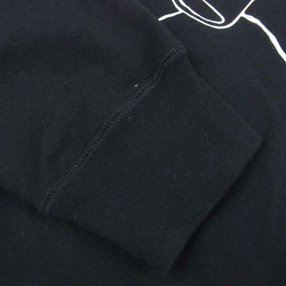 UNDERCOVER アンダーカバー UCA4891-02 BASIC SWEAT UBEAR 目隠しベア スウェット ブラック系 5【中古】