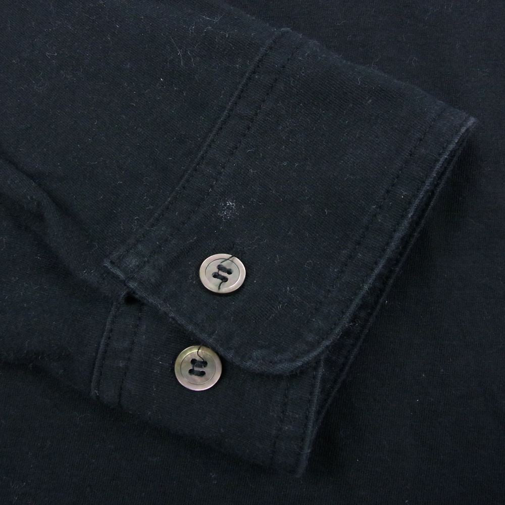 Sacai サカイ  19-01960M  フラワー 刺繍 レイヤード ポケット Tシャツ ブラック系 4【中古】